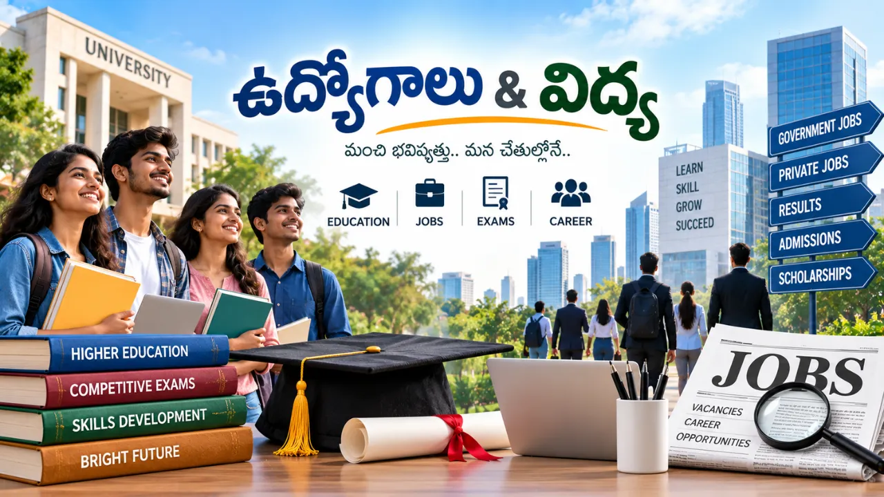 ఉద్యోగాలు మరియు విద్య