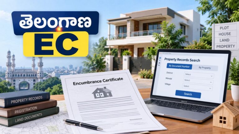 Encumbrance Certificate – EC: తెలంగాణలో ఆస్తి రికార్డులను ఇలా తెలుసుకోండి